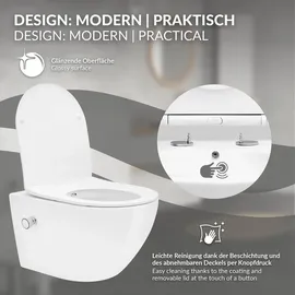 luxebath WC-Sitz Softclose Weiß