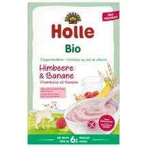 Holle Ziegenmilchbrei Himbeere und Banane 200 g