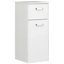 Saphir Unterschrank 30 x 72 x 33 cm Weiß