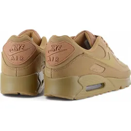 Nike Air Max 90 Herren Weite E Flax/Wheat-Gum Light Brown 42
