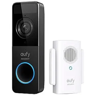 eufy Security Sicherheitskamera mit Türklingel und Türglocke 1080p inkl. 16GB SD