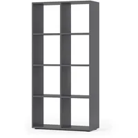 Vicco Raumteiler Scutum 143 x 72 x 29 cm Grau