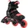 K2 Trio LT 100 Black/Coral 36,5
