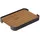 Zebra Technologies Zebra Carry Tablett eckig 48x32,5cm Aluminium graphite mit Teakholzboden