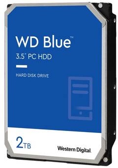 WD Blue WD20EARZ - Festplatte - 2 TB - intern - 3.5 (8.9 cm) - SATA 6Gb/s