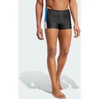 Adidas Colorblock Swim Boxer-Badehose Black / Bright Royal / White M/L