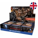 Wizards of the Coast Magic the Gathering Commander Legends: Battle for Baldurs Gate Set Boosters Display englisch