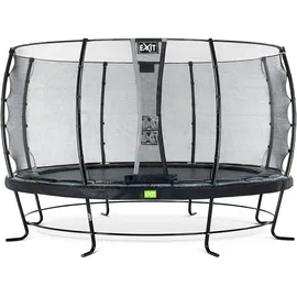 EXIT TOYS Elegant Trampolin 427 cm inkl. Economy Sicherheitsnetz schwarz