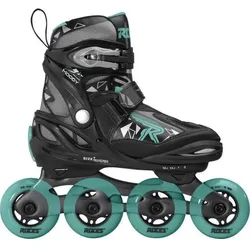 Inline Skates Kinder Roces Moody SCHWARZ|SCHWARZ|GRÜN 36/40