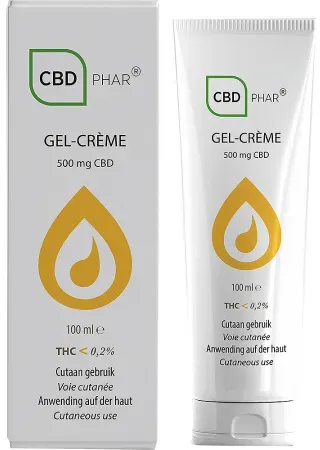CBD-Phar Gel-Creme Anwendung Auf Der Haut Tube 100ml