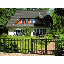 GAH Alberts Metallzaun Circle Set 1 x 10 m matt schwarz