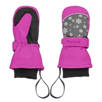 Playshoes Fäustling Schneeflocken Rosa 2