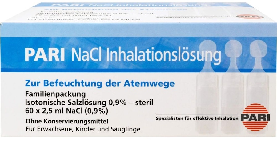Pari PARI NaCl Inhalationslösung Ampullen Inhalation & Einreibungen 0.15 l