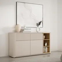 Forte Sideboard 160 x 83,1 x 41,3 cm khaki