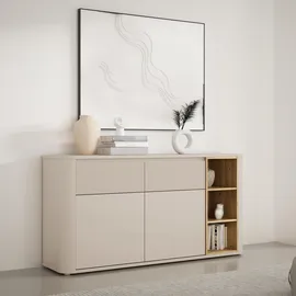 Forte Sideboard 160 x 83,1 x 41,3 cm khaki