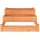 furnicato Hochbeet 120 x 120 x 56 cm Braun
