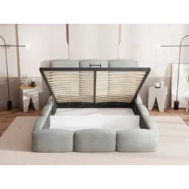 WFL GROUP Harmony 180 x 200 cm Beige/Creme