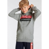 Champion Sweatshirt »Graphic Shop Hooded Sweatshirt - für Kinder«, grau