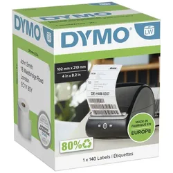 DYMO LabelWriter-Versand-Etiketten, 104 x 159 mm, weiß