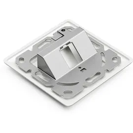 deleyCON 3x CAT6a Keystone Netzwerkdosen Set Unterputz 3x Netzwerkdose - Keystone Modul STP Geschirmt Metall Gehäuse RJ45 Keystone Jack Datendose Netzwerkkabel,