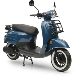 Burnout Motorroller Retro Luna 50ccm 45 kmh Moped Scooter