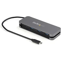 Startech StarTech.com 4 Port USB-C-Hub - 3X USB-A/1x USB-C - 5Gbit/s USB 3.0 Typ-C Hub (USB 3.2 Gen 1) - Busbetrieben - Tragbarer USB-C auf USB-A Adapter Hub - 28,5cm integirertes Host-Kabel (HB30CM3A1CB)