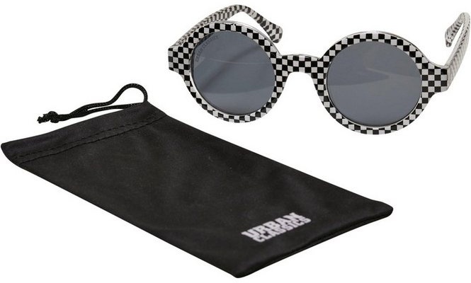 URBAN CLASSICS Sonnenbrille Urban Classics Unisex Sunglasses Retro Funk UC schwarz