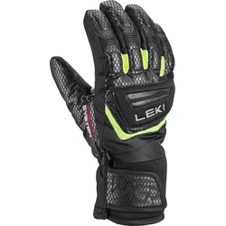 LEKI WCR Team 3D Junior black-ice lemon 7.0