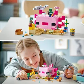 LEGO Minecraft Das Axolotl-Haus 21247