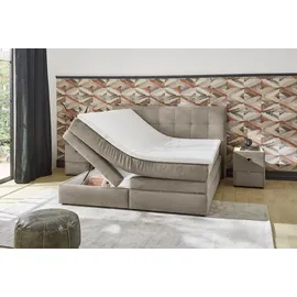 JOB Boxspringbett AMY, 180 x 200 cm braun