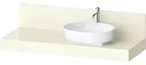 Duravit Konsole Balcoon 140x55x37cm, 1 AS, Beck. re, Elfenb. ma