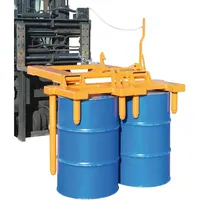 Bauer Seilzug Fasswender Stahl 200 l Gelborange
