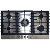 Kaiser Edelstahl Gaskochfeld 86cm Gußeisen-Toopfhalter Gas Control 3,8kw WOK NEU