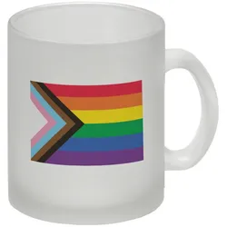 speecheese Tasse LGBTQ+ Flagge Gleichberechtigung Glas Tasse