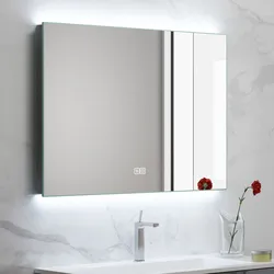 Megabad Megabad Living Badspiegel 160x80 cm LED Dimmer & Heizung, Spiegel,