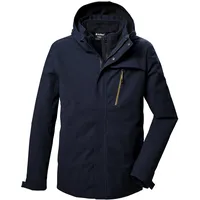 KILLTEC Herren 3 in 1 Funktionsjacke wasserdicht mit abzippbarer