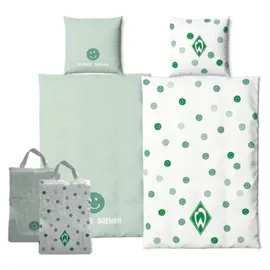 Werder Bremen SV Werder Bremen Bettwäsche 2023 mehrfarbig Unisex 80