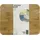 Fackelmann Balance Schneidebrett Bambus 1-tlg. 30 x 23 cm Rot