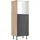 OPTIFIT Geräteumbauschrank Optikomfort Linus984 60 x 58,4 x 176,6 cm Anthrazit