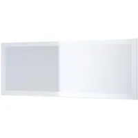 Vladon Spiegel, Weiß Hochglanz, 139x55x2 cm, Spiegel, Wandspiegel