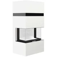 Hitze TRINITY 80x35x53.G TRI BOX Kamineinsatz mit Kaminumbau in