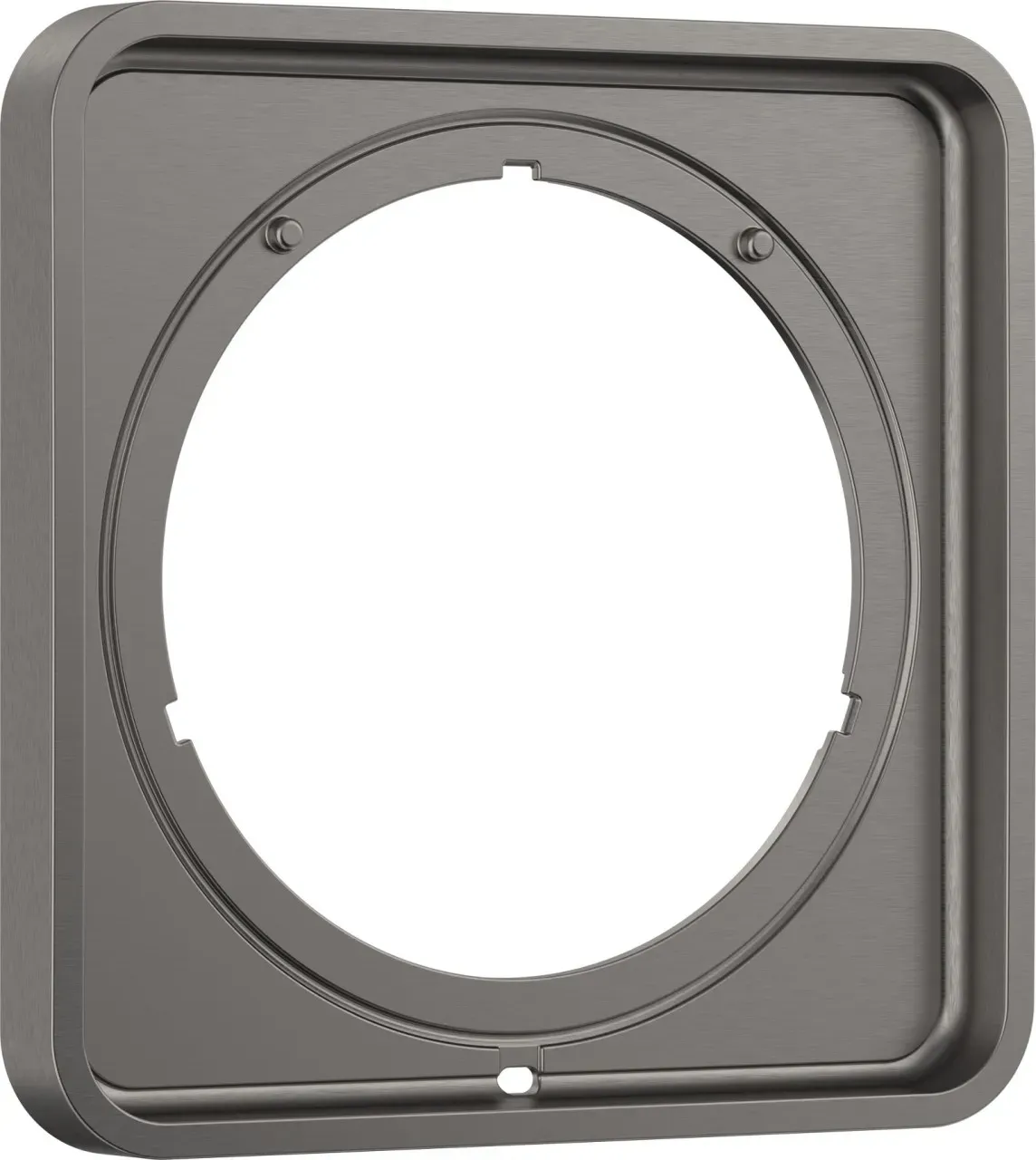 Hansgrohe Verlängerungsrosette AXOR ShowerSelect ID softsquare 5 mm brushed black chrome , 1364034 13640340