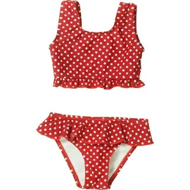 Playshoes Badeanzug Punkte Rot/Weiß 98/104