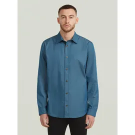 G-Star Clean Slim Langarmhemd Blau XXL
