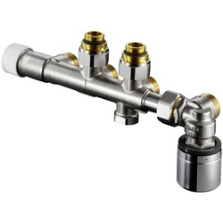 Oventrop Multiblock T-RTL Anschlussarmatur, Eckform, G 1/2" Außengewinde 1184086