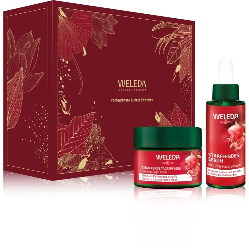 Weleda Pomegranate and Maca peptides Geschenkset Creme zur Wiederherstellung der Festigkeit der Haut