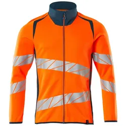 Warnschutz Sweatjacke "ACCELERATE SAFE" UV-Schutz - M - orange/dunkelpetroleum