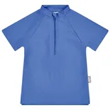 Sterntaler Badeshirt kurzarm Uni in bläulich – Gr.: 92