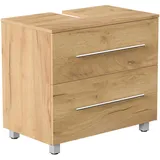 Posseik Waschtischunterschrank MONDIAL 70 eiche gold 70,0 x 41,6 x 63,0 cm