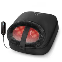 COMFIER Fußmassagegerät mit Wärme, Shiatsu Massagegerät, elektrischer Fußwärmer bei P...